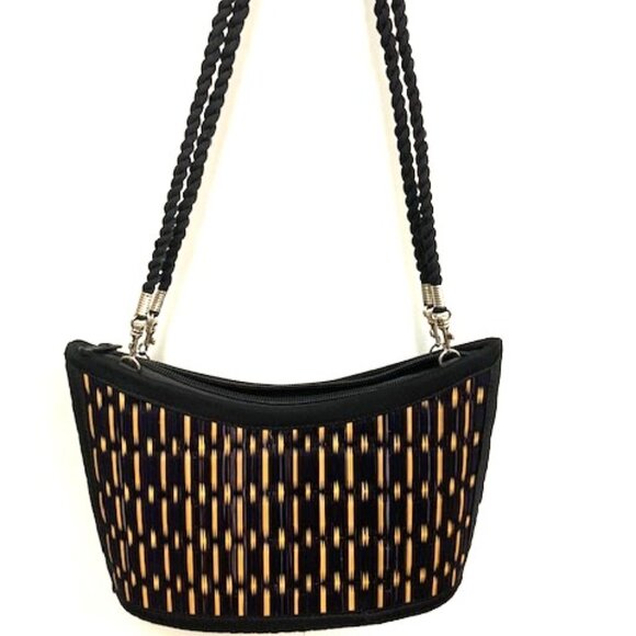 Baskets of Cambodia Bag Woven Shoulder Bag - Picture 1 of 5